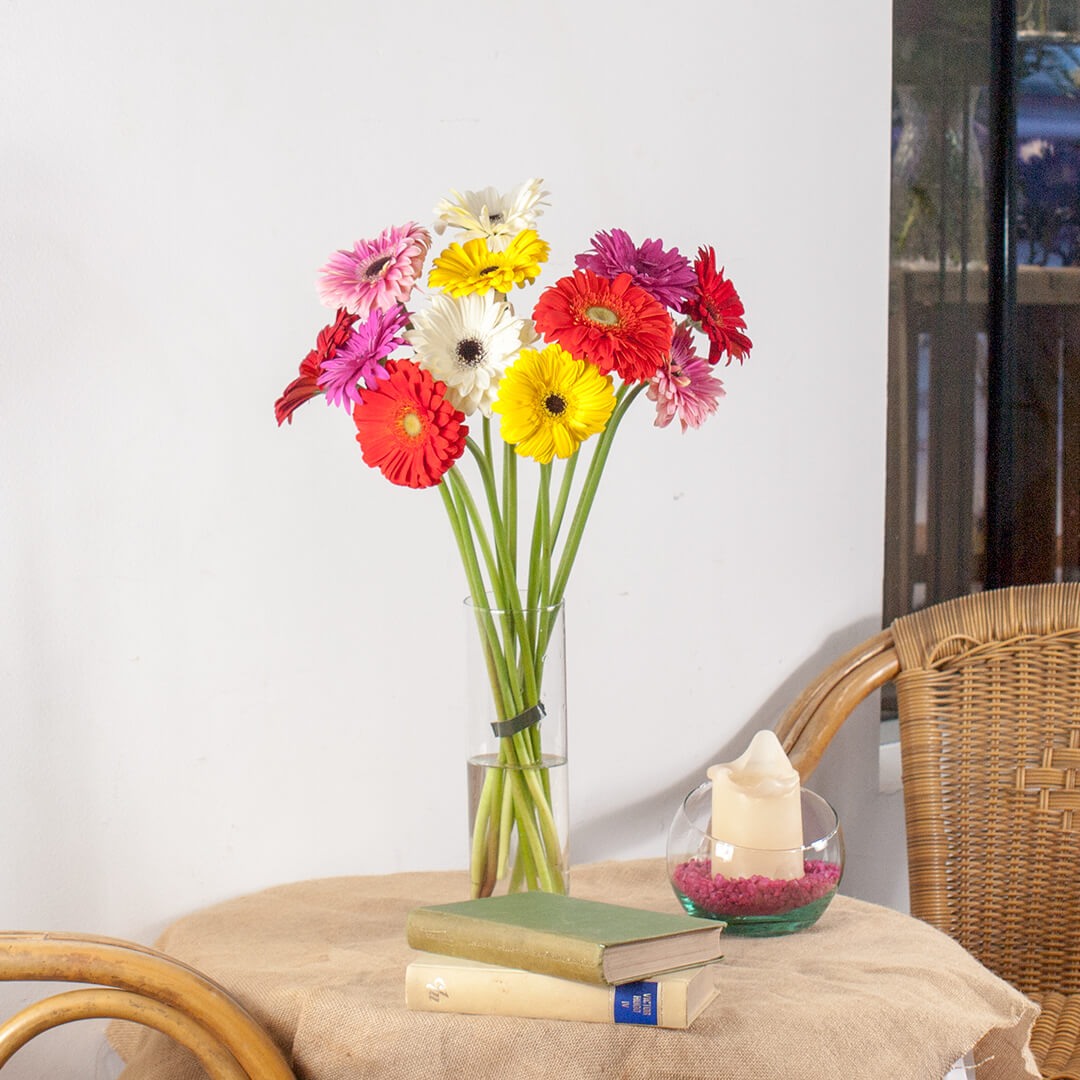 Comprar gerberas flor suelta a domicilio en Madrid.